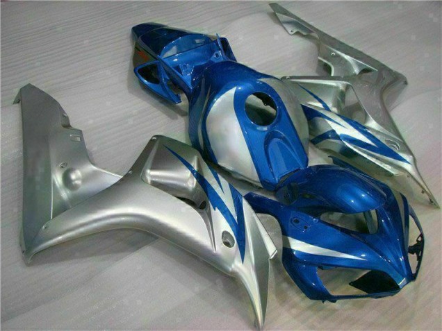 Bleu Argent Carénage Moto Honda CBR 1000 RR 06-07 Bleu Argent Carénage Moto Honda CBR 1000 RR 06-07
