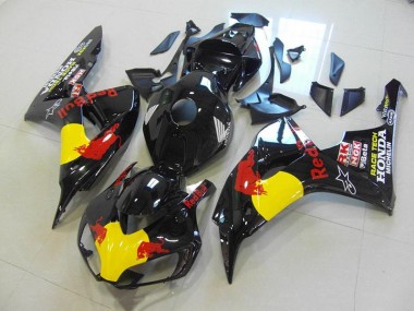 Meilleur Noir Red Bull Carénage Moto Honda CBR 1000 RR 06-07