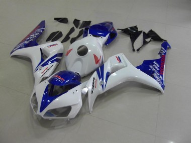 Meilleur Blanc Nacré Bleu Carénage Moto Honda CBR 1000 RR 06-07