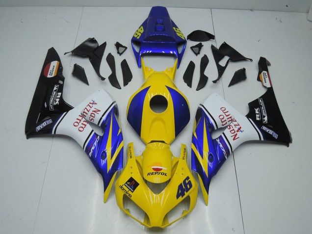 Jaune Nastro Carénage Moto Honda CBR 1000 RR 06-07 Jaune Nastro Carénage Moto Honda CBR 1000 RR 06-07