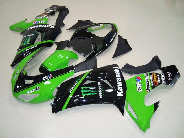 Vert Monster Carénages Moto Kawasaki ZX10R 06-07