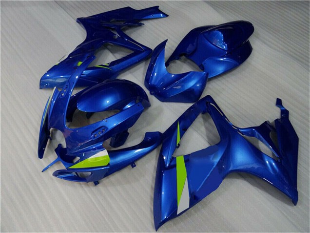 Bleu Carrosserie Moto Suzuki GSXR 600 / 750 K6 06-07