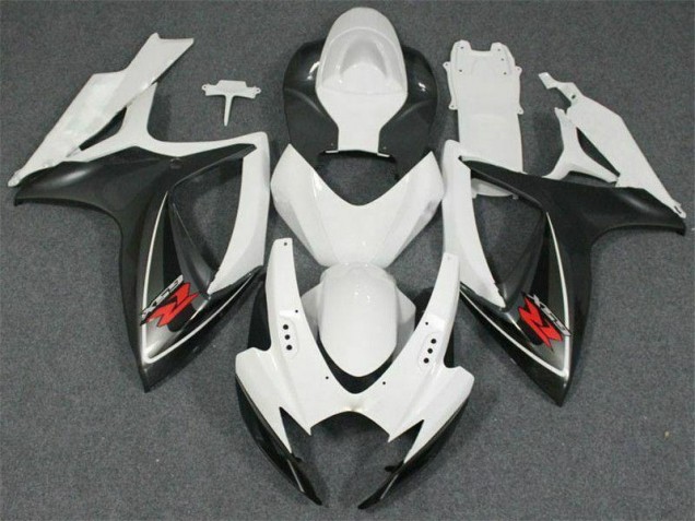 Blanc Carénage Moto Suzuki GSXR 600 / 750 K6 06-07