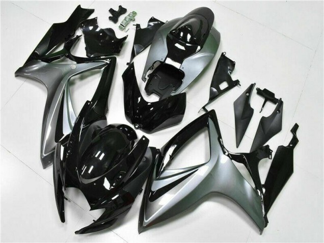 Noir Kit Carénages Motos Suzuki GSXR 600 / 750 K6 06-07 Noir Kit Carénages Motos Suzuki GSXR 600 / 750 K6 06-07