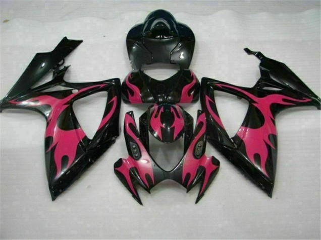 Noir Carénage Moto Suzuki GSXR 600 / 750 K6 06-07 Noir Carénage Moto Suzuki GSXR 600 / 750 K6 06-07