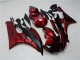 Rouge Noir Carénages Moto Yamaha R6 06-07 Rouge Noir Carénages Moto Yamaha R6 06-07