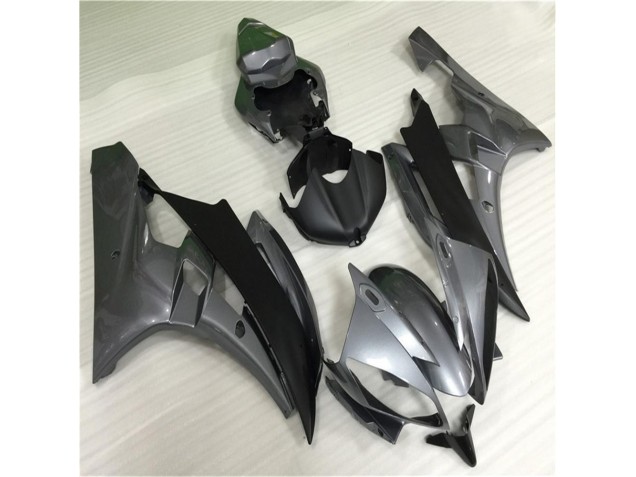 Gris Noir Carénage Moto Yamaha R6 06-07 Gris Noir Carénage Moto Yamaha R6 06-07