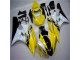 Jaune Blanc Noir Carénage Moto Yamaha R6 06-07 Jaune Blanc Noir Carénage Moto Yamaha R6 06-07