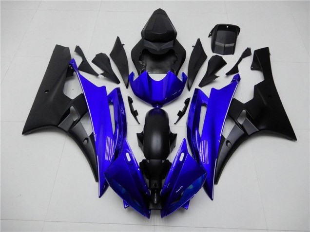 Bleu Noir Carénages Moto & Carrosserie Yamaha R6 06-07 Bleu Noir Carénages Moto & Carrosserie Yamaha R6 06-07