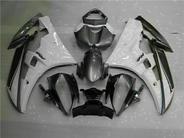 Blanc Argent Carénage Moto Yamaha R6 06-07 Blanc Argent Carénage Moto Yamaha R6 06-07