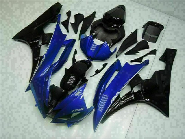 Bleu Noir Carrosserie Moto Yamaha R6 06-07 Bleu Noir Carrosserie Moto Yamaha R6 06-07