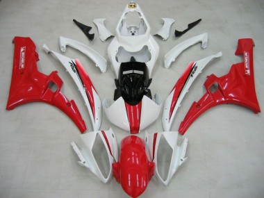 Meilleur Blanc Rouge Michelin Carénage Moto Yamaha R6 06-07