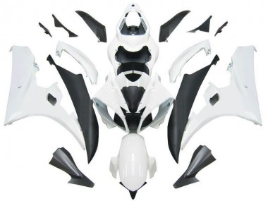 Meilleur Blanc Noir Kit Carénages Motos Complet Yamaha R6 06-07