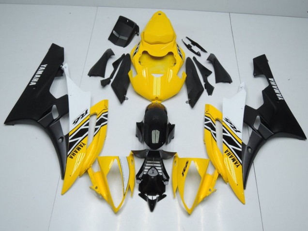 Jaune Style OEM Carénage Moto Yamaha R6 06-07 Jaune Style OEM Carénage Moto Yamaha R6 06-07