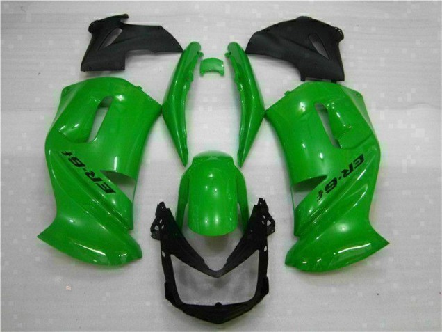 Vert Carénage Moto Kawasaki EX650 06-08 Vert Carénage Moto Kawasaki EX650 06-08