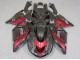 Noir Rouge Carénages Moto Kawasaki ZX14R ZZR 1400 06-11 Noir Rouge Carénages Moto Kawasaki ZX14R ZZR 1400 06-11