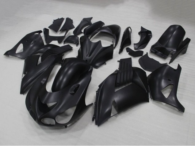 Noir Mat Carénage Moto Kawasaki ZX14R ZZR 1400 06-11 Noir Mat Carénage Moto Kawasaki ZX14R ZZR 1400 06-11
