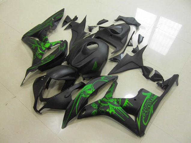 Vert Crâne Carénage Moto Honda CBR 600 RR 07-08 Vert Crâne Carénage Moto Honda CBR 600 RR 07-08