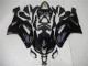 Noir Brillant Carénages Moto Kawasaki ZX6R 07-08 Noir Brillant Carénages Moto Kawasaki ZX6R 07-08