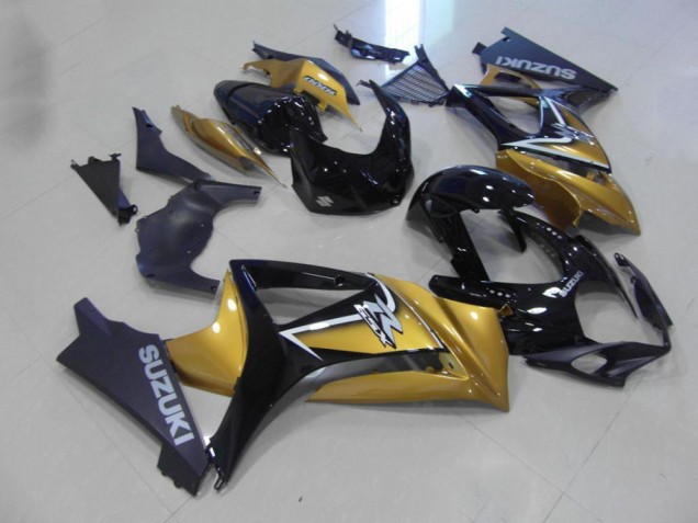 Or Noir Carénage Moto Suzuki GSXR 1000 K7 07-08 Or Noir Carénage Moto Suzuki GSXR 1000 K7 07-08