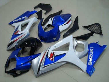 Meilleur Blanc Bleu Carénage Moto Suzuki GSXR 1000 K7 07-08