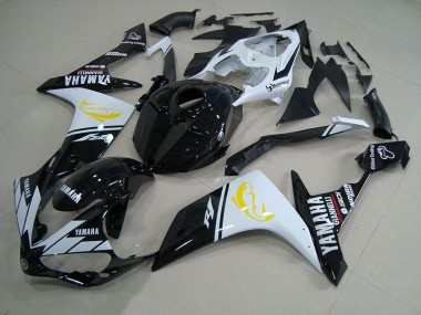 Meilleur Noir Blanc Dolphin Carénage Moto Yamaha R1 07-08
