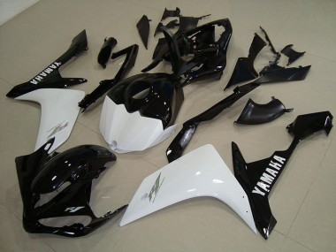 Meilleur Noir Blanc Or Carénage Moto Yamaha R1 07-08
