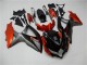 Noir Orange Gris Carénage Moto Suzuki GSXR 600 / 750 K8 08-10 Noir Orange Gris Carénage Moto Suzuki GSXR 600 / 750 K8 08-10