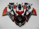 Noir Orange Gris Carénage Moto Suzuki GSXR 600 / 750 K8 08-10 Noir Orange Gris Carénage Moto Suzuki GSXR 600 / 750 K8 08-10