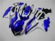 Bleu Blanc Carénage Moto Suzuki GSXR 600 / 750 K8 08-10 Bleu Blanc Carénage Moto Suzuki GSXR 600 / 750 K8 08-10