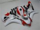 Blanc Rouge Carénage Moto Honda CBR 1000 RR 08-11 Blanc Rouge Carénage Moto Honda CBR 1000 RR 08-11