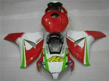 Meilleur Rouge Blanc Carénage Moto Honda CBR 1000 RR 08-11