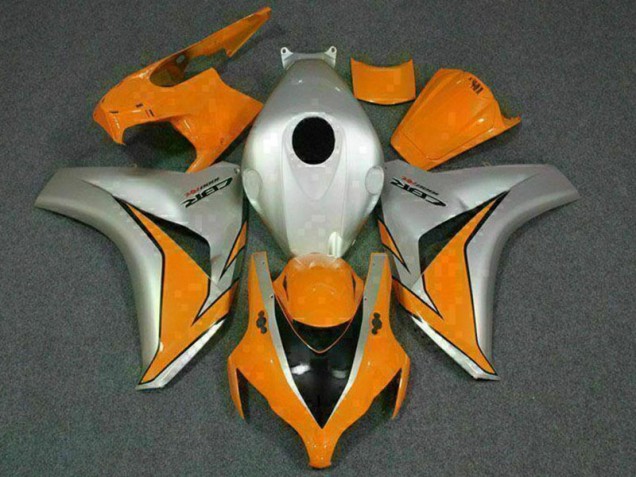 Orange Argent Carrosserie Moto Honda CBR 1000 RR 08-11 Orange Argent Carrosserie Moto Honda CBR 1000 RR 08-11