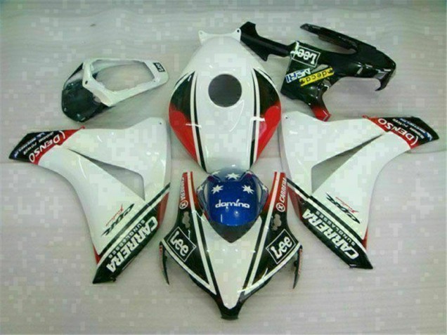 Blanc Kit Carénages Motos Honda CBR 1000 RR 08-11 Blanc Kit Carénages Motos Honda CBR 1000 RR 08-11
