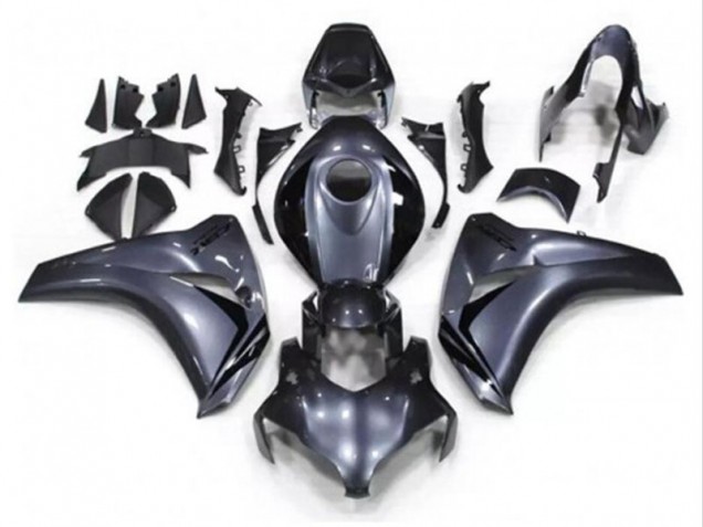 Gris Noir Carénage Moto Honda CBR 1000 RR 08-11 Gris Noir Carénage Moto Honda CBR 1000 RR 08-11