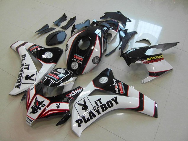 Noir Playboy Carénage Moto Honda CBR 1000 RR 08-11 Noir Playboy Carénage Moto Honda CBR 1000 RR 08-11
