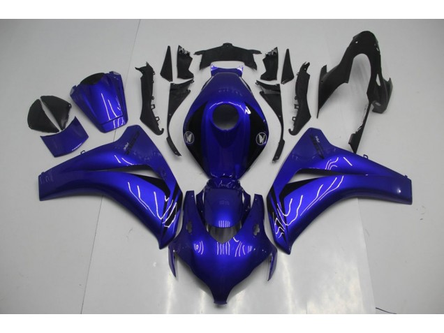 Bleu Noir Carénage Moto Honda CBR 1000 RR 08-11 Bleu Noir Carénage Moto Honda CBR 1000 RR 08-11