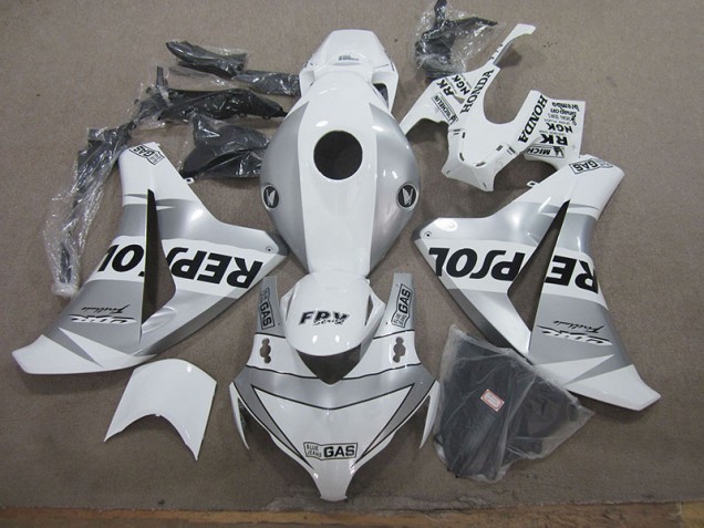 Blanc Repsol Carénages Moto Honda CBR 1000 RR 08-11 Blanc Repsol Carénages Moto Honda CBR 1000 RR 08-11