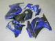 Noir Bleu Carénages Moto Kawasaki EX250 08-12 Noir Bleu Carénages Moto Kawasaki EX250 08-12