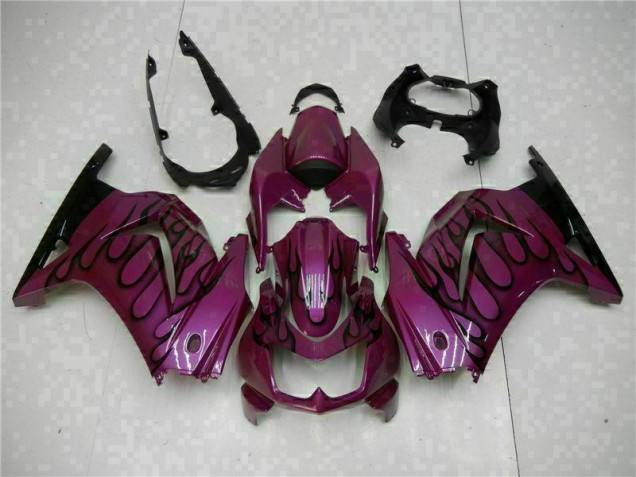 Violet Carénage Moto Kawasaki EX250 08-12