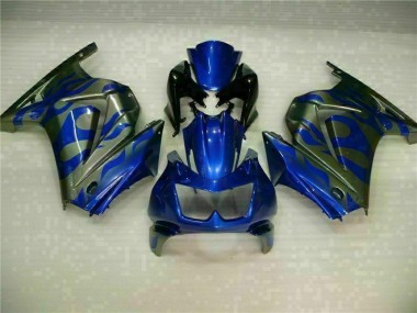Meilleur Bleu Carénage Moto Kawasaki EX250 08-12