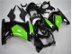 Noir Vert Carénages Moto Kawasaki EX250 08-12
