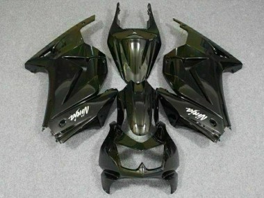 Meilleur Noir Kit Carénages Motos Kawasaki EX250 08-12