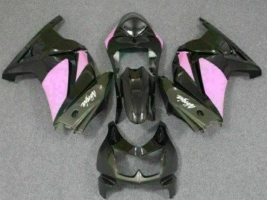 Meilleur Noir Rose Ninja Carénage Moto Kawasaki EX250 08-12