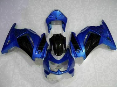 Meilleur Bleu Noir Carénage Moto Kawasaki EX250 08-12