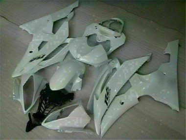 Meilleur Blanc Kit Carénages Motos Complet Yamaha R6 08-16