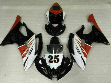 Meilleur Blanc Noir Kit Carénages Motos Yamaha R6 08-16
