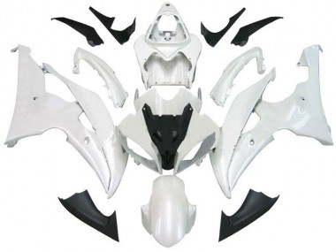 Meilleur Blanc Nacré Carénages Moto Yamaha R6 08-16