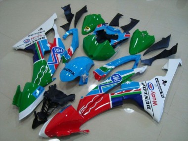 Meilleur Bleu Blanc Fiat Vert Rouge Wudy Motul Dunlop Carénage Moto Yamaha R6 08-16