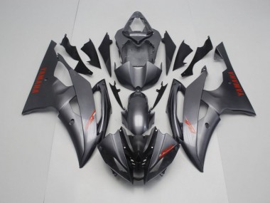 Meilleur Noir Mat Gris Carénage Moto Yamaha R6 08-16